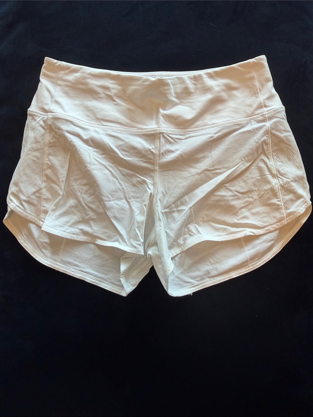 lululemon athletica White Layered Athletic Shorts